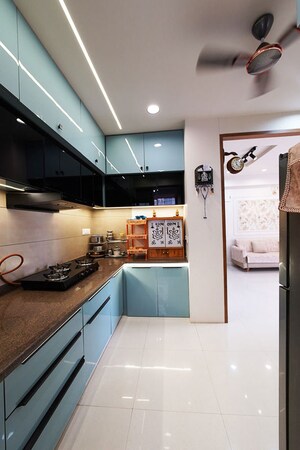 Kitchen in 2 BHK Apartment at Ellisbridge – for Sale