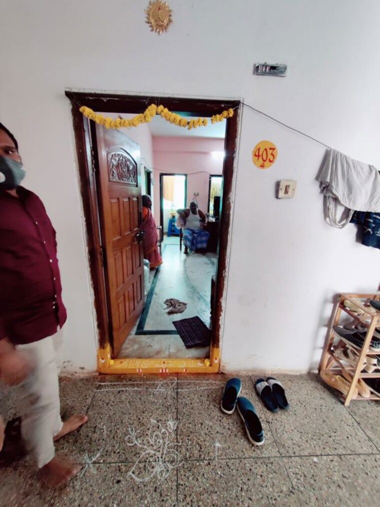 Entrance, sri-kalki-gardens 3 Bedroom 1200 Sq.Ft. Apartment In Miyapur Hyderabad 10484587