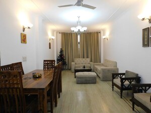 Living Room in 2 BHK Builder Floor at Panchsheel Park – for Rent