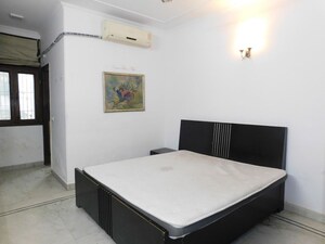 Bedroom in 2 BHK Builder Floor at Panchsheel Park – for Rent