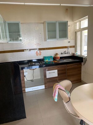 Kitchen in 3 BHK Apartment at kushal Nivriti, Shreehans Nagar – for Rent