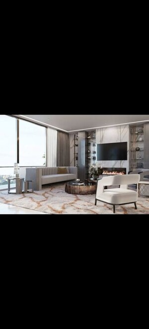 Living Room in 5 BHK Apartment at Notan Tides, Juhu – for Sale