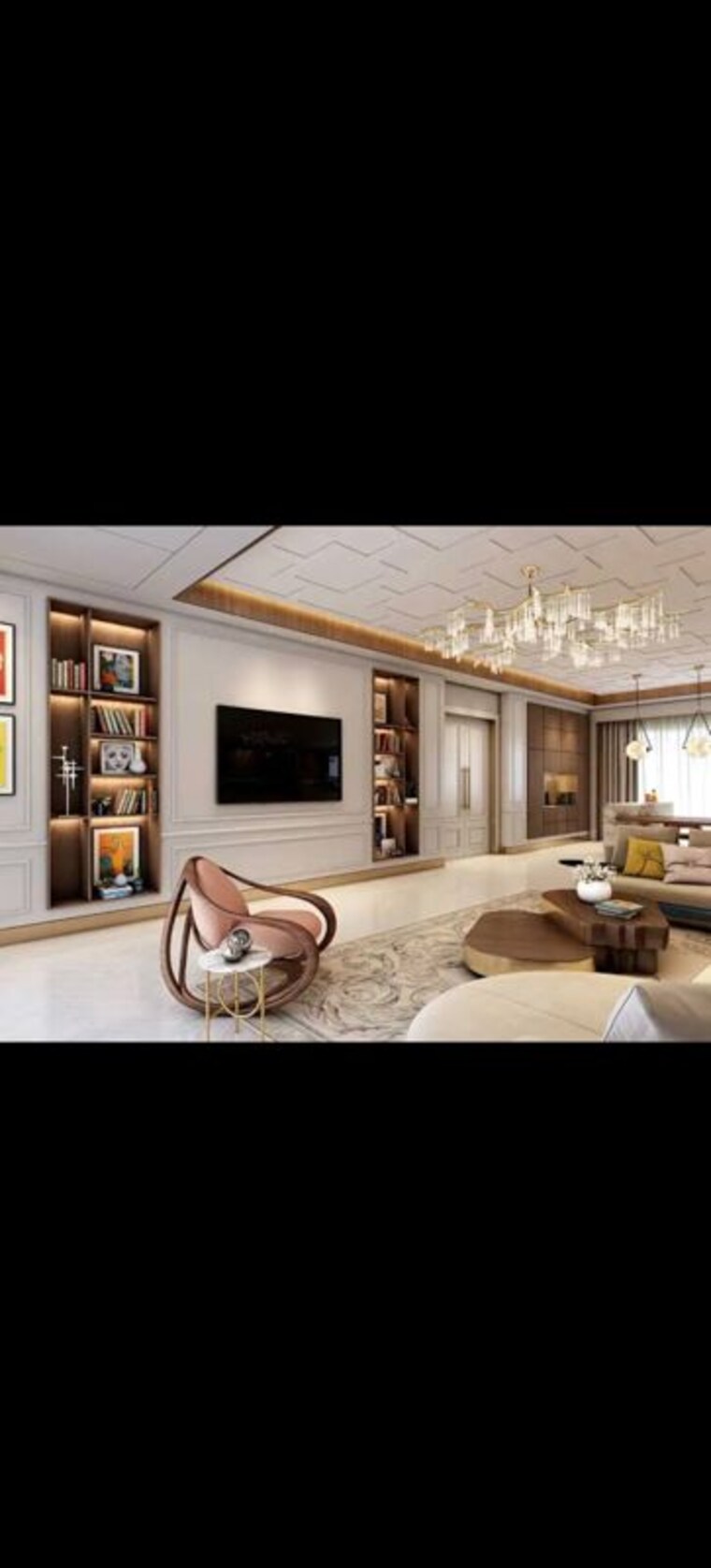 Living Room, notan-tides 5 Bedroom 3539 Sq.Ft. Apartment In Juhu Mumbai 10484663