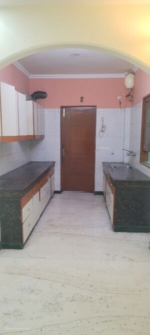 Kitchen in 3 BHK Builder Floor at Palam Vihar Residents Association, Palam Vihar – for Rent