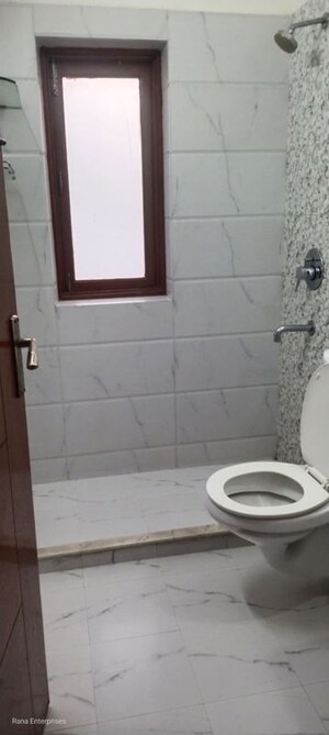 Bathroom in 3 BHK Builder Floor at Palam Vihar Residents Association, Palam Vihar – for Rent