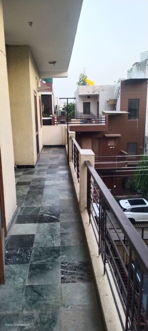 Balcony in 3 BHK Builder Floor at Palam Vihar Residents Association, Palam Vihar – for Rent