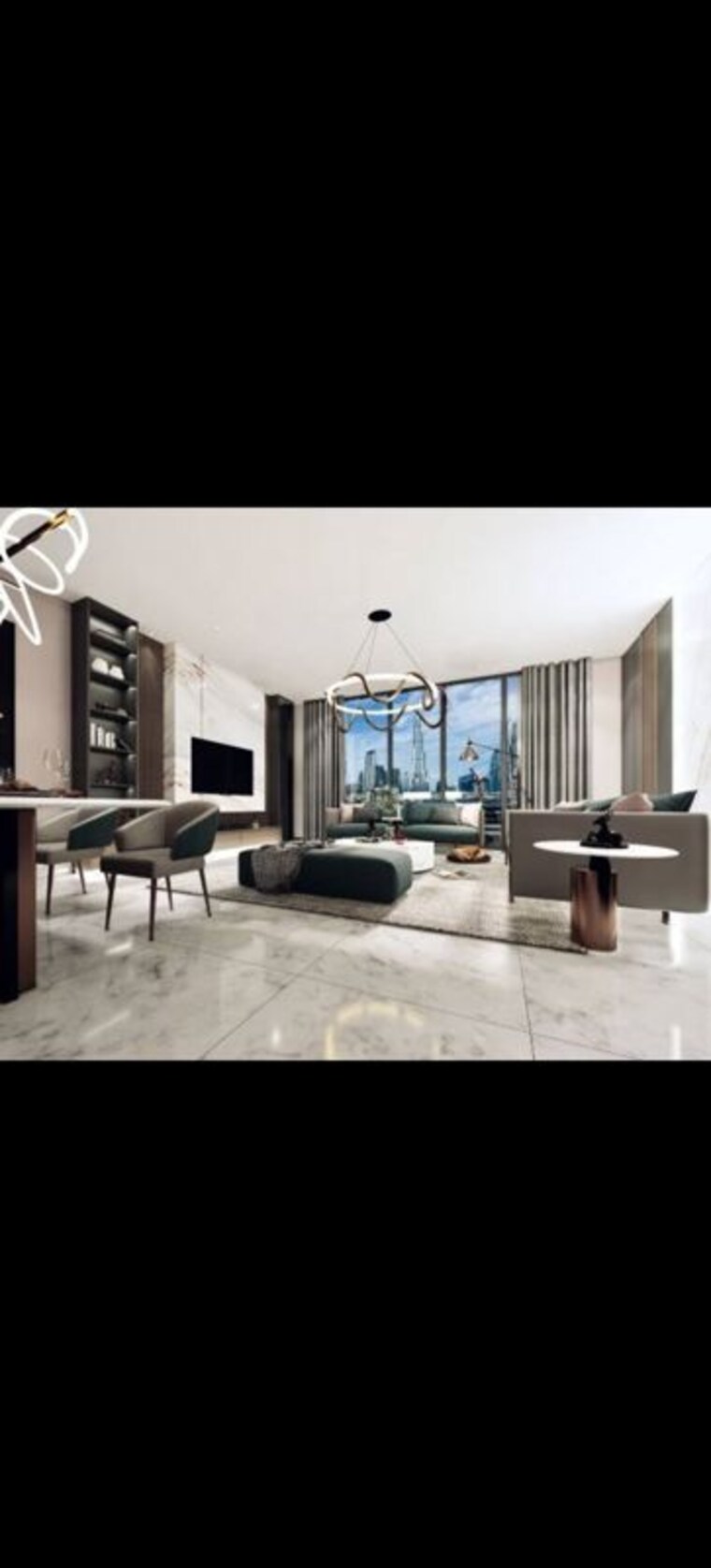 Living Room, notan-tides 5 Bedroom 7116 Sq.Ft. Apartment In Juhu Mumbai 10484692