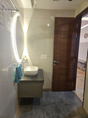 Bathroom in 4 BHK Builder Floor at Palam Vihar – for Rent