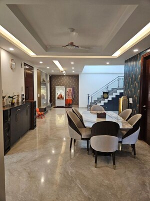 Living Room in 4 BHK Builder Floor at Palam Vihar – for Rent