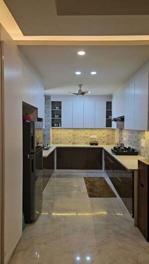 Kitchen in 4 BHK Builder Floor at Palam Vihar – for Rent