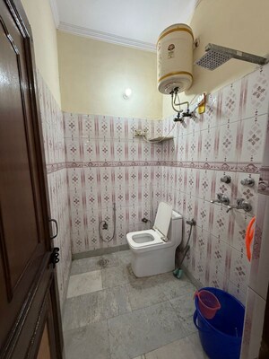Bathroom in 2 BHK Builder Floor at Subhash Nagar – for Rent