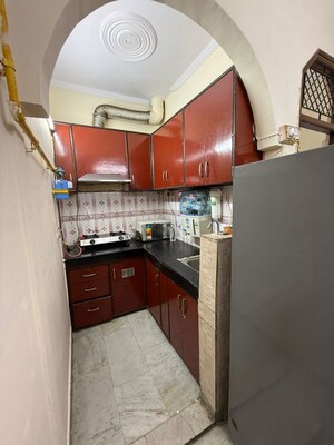Kitchen in 2 BHK Builder Floor at Subhash Nagar – for Rent