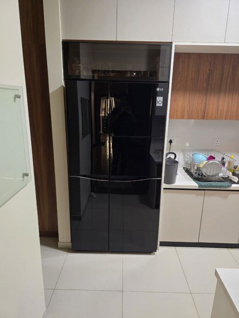 Kitchen, l-t-raintree-boulevard-phase-2 3 Bedroom 2000 Sq.Ft. Apartment In Hebbal Bangalore 10484781