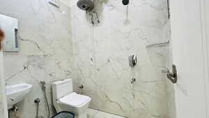 Bathroom in 1 BHK Builder Floor at Aecs Layout – for Rent