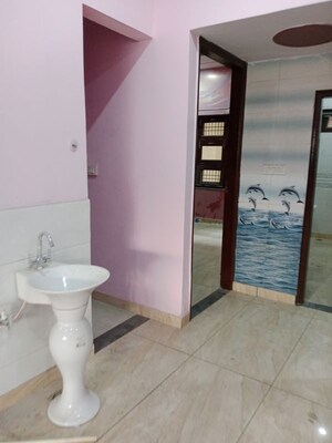 Bathroom in 2 BHK Builder Floor at Huda – for Rent