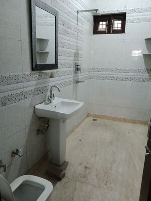 Bathroom in 2 BHK Builder Floor at Huda – for Rent