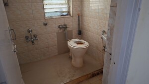 Bathroom in 1 RK Apartment at NG Suncity, Kandivali East – for Rent