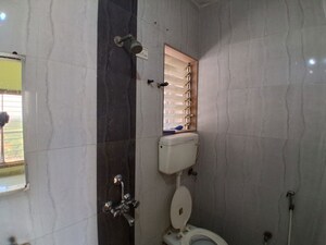 Bathroom in 2 BHK Apartment at Goodwill Paradise, Kharghar – for Rent