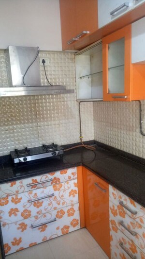 Kitchen in 3 BHK Apartment at The Hard Rock, Kharghar – for Rent