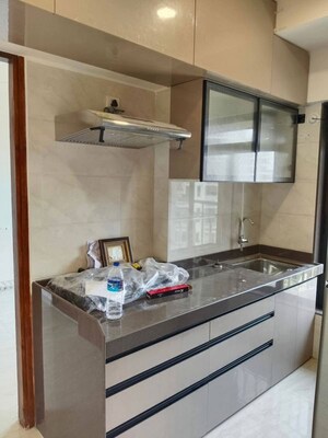Kitchen in 1 BHK Apartment at Chaitanya CHS Andheri, Andheri West – for Rent