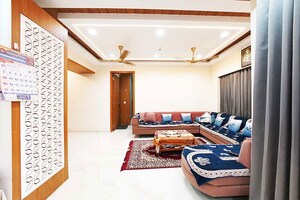 Living Room in 2 BHK Apartment at Sargasan – for Sale