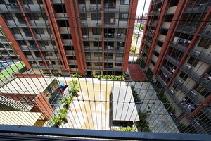 Balcony in 2 BHK Apartment at Sargasan – for Sale