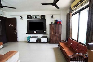 Living Room in 2 BHK Apartment at Ellisbridge – for Sale
