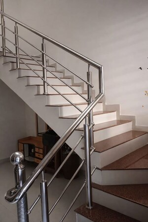 Staircase in 3 BHK Villa at Jahangirabad – for Sale
