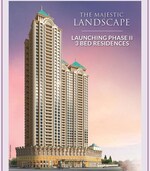 3 BHK + Pooja Room 1050 Sq.Ft. Apartment in Tharwani Majestic Towers
