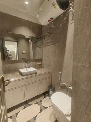 Bathroom in 2 BHK Builder Floor at Green Park – for Rent