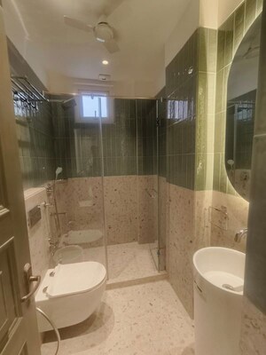 Bathroom in 2 BHK Builder Floor at Green Park – for Rent