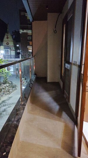 Balcony in 3 BHK Builder Floor at Mahindra Enclave – for Sale