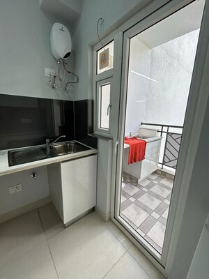 Kitchen in 3 BHK Apartment at Central Park Flower Valley Aqua Front Towers, Sohna Sector 33 – for Rent