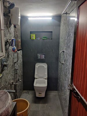 Bathroom in 1 BHK Apartment at Matoshree Chayya, Bhandup East – for Rent