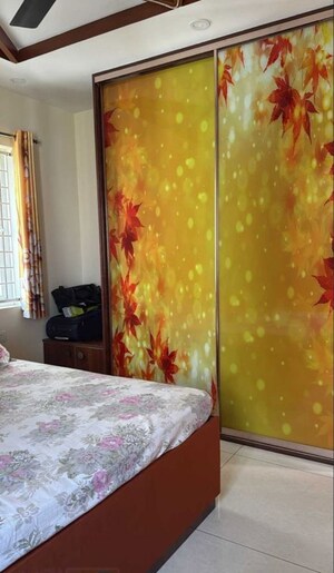 Bedroom in 3 BHK Apartment at Aparna Sarovar Zenith, Nallagandla – for Rent