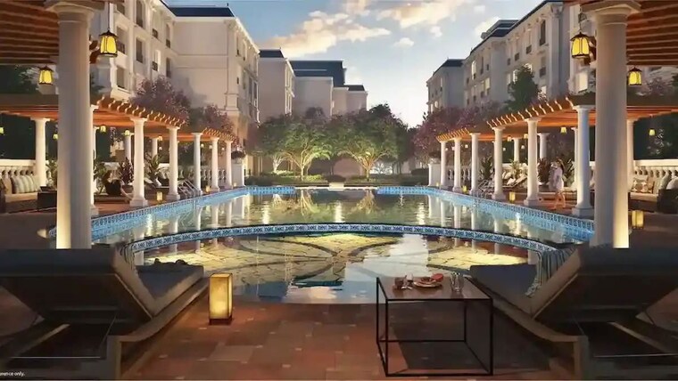 Exterior View, high grounds 3 Bedroom 1722 Sq.Ft. Apartment In High Grounds Bangalore 10485283