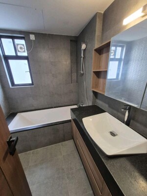 Attached Bathroom in 3 BHK Apartment at Krisumi Waterfall Residences, Sector 36a – for Sale