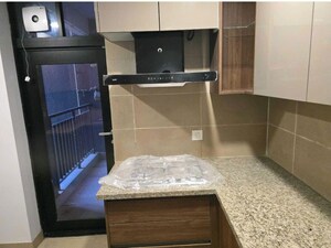 Kitchen in 3 BHK Apartment at Krisumi Waterfall Residences, Sector 36a – for Sale