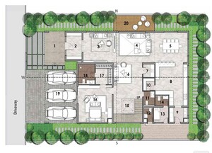 5 BHK Villa – Exterior View View at Rushikonda - for Sale