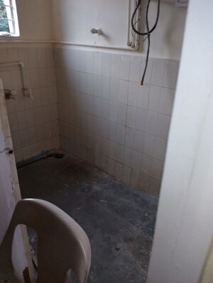 Bathroom in 2 BHK Apartment at Jagdish Nagar CHS, Aundh – for Rent