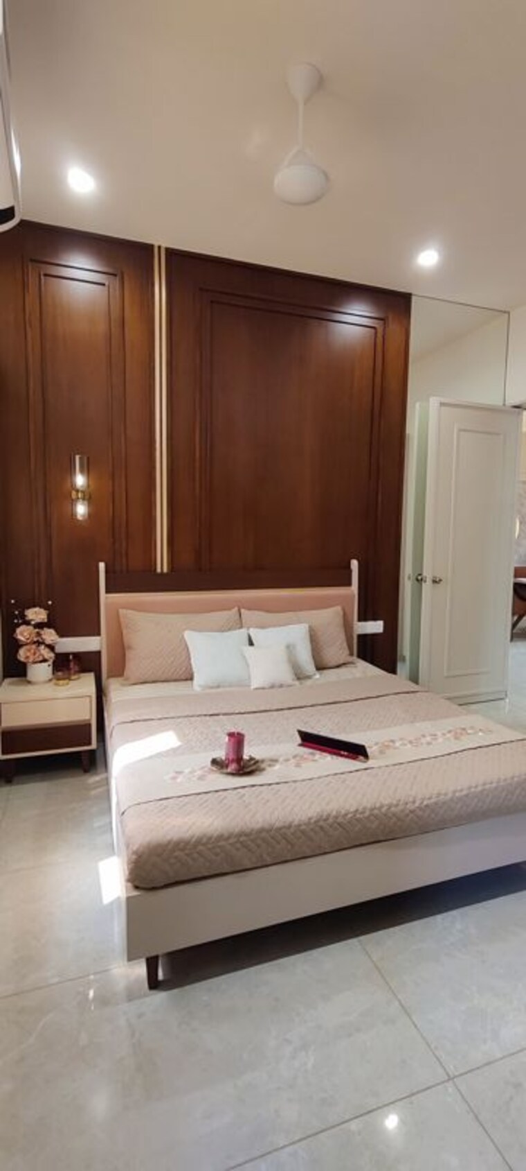 Bedroom, chandramauleshwar nagar 3 Bedroom 1115 Sq.Ft. Apartment In Chandramauleshwar Nagar Vadodara 10444214