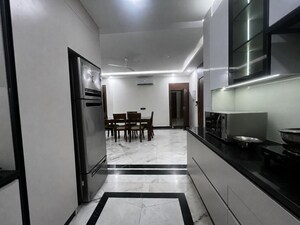 Kitchen in 4 BHK Builder Floor at South City 1 – for Rent
