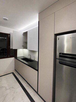 Kitchen in 4 BHK Builder Floor at South City 1 – for Rent
