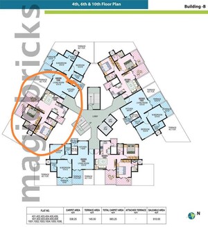 2 BHK Apartment – Map Location View at Satar Nagar - for Sale