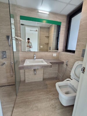 Bathroom in 3 BHK Apartment at Supreme Belmac Residences D, Wadgaon Sheri – for Sale
