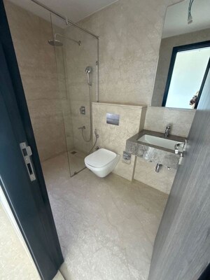 Bathroom in 4 BHK Apartment at Piramal Mahalaxmi, Mahalaxmi – for Rent