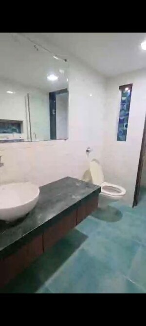 Bathroom in 3 BHK Apartment at Sandesh Nagar – for Rent