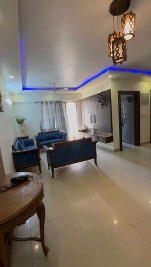 Living Room in 3 BHK Apartment at Rangoli Gardens, Vaishali Nagar – for Sale