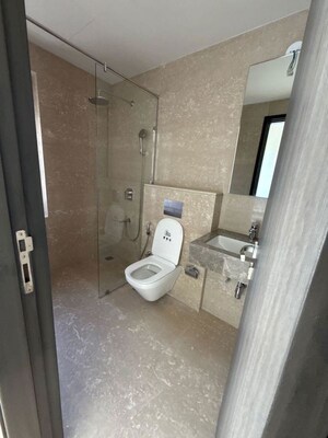 Bathroom in  Office Space at Piramal Mahalaxmi, Mahalaxmi – for Rent