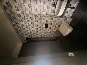 Bathroom in 2 BHK Apartment at Damji Shamji Mahavir Spring Tulip Phase 1, Pokhran Road No Two – for Rent